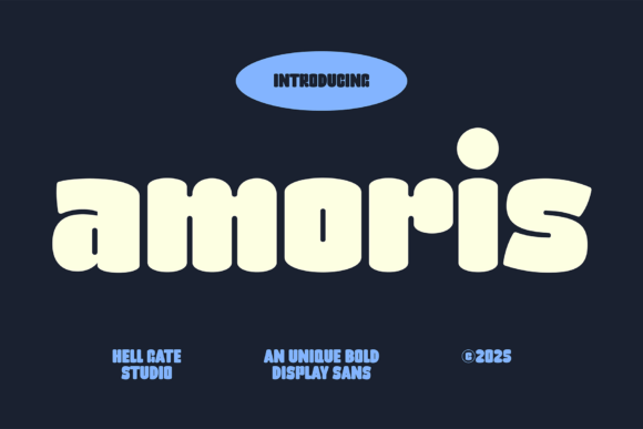 Amoris: Where Bold Retro Character Meets Modern Sans Serif Clarity