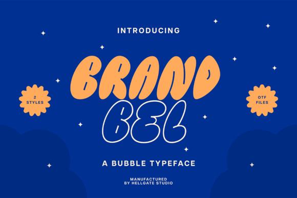 Brandbel: The Bubble Typeface That Brings Your Designs to Life