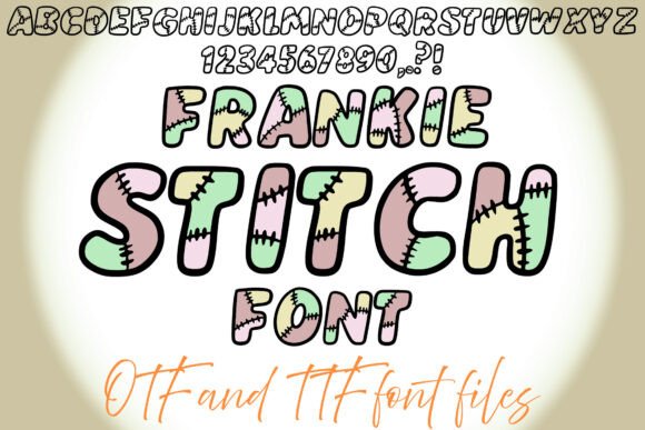 Frankie Stitch: The Playful Font That Brings Handmade Charm to Modern Design