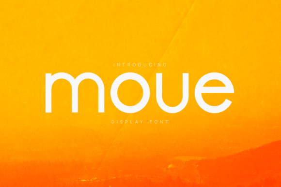 Moue: The Display Font Balancing Boldness with a Friendly Touch