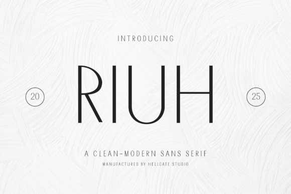 Riuh: The Modern Sans-Serif for Brand Clarity