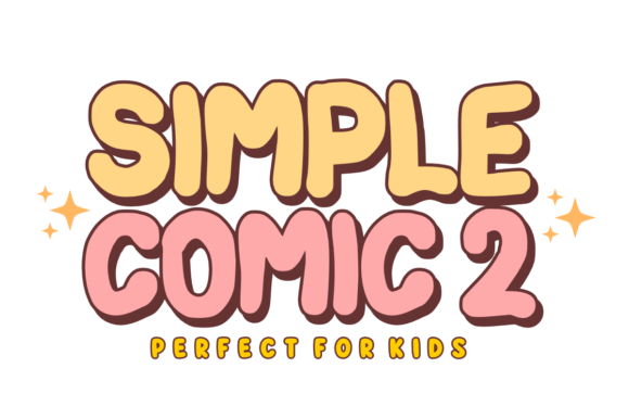Simple Comic 2: The Go-To Display Font for Friendly, Fun Design
