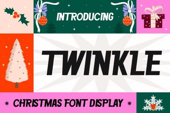 Twinkle Font: Your Secret for Festive, Eye-Catching Design